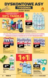 Gazetka promocyjna Netto - Od Poniedziałku - Gazetka - ważna od 29.03 do 29.03.2026 - strona 4 - produkty: Piwa, Piwo, Ludwik, Rum, Gin, Gra, Do mycia naczyń, Papier, Płyn do mycia naczyń, Napoje, Papier toaletowy, Silan, Płyn do płukania, Woda mineralna, Płyn do mycia, Woda, Harnaś, Cisowianka, Mięta
