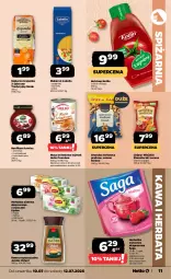 Gazetka promocyjna Netto - Od Czwartku - Gazetka - ważna od 12.07 do 12.07.2025 - strona 11 - produkty: Lubella, Ketchup, Makaron, Kawa rozpuszczalna, Ser, Bell, Masa krówkowa, Saga, Chipsy, Kawa, Velvet, Konfitura, Lipton, Spaghetti, Kotlin, Jacobs Velvet, Lorenz, Bella, Jacobs, Herbata, Helio, Mięta