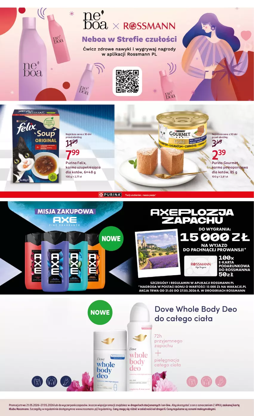 Gazetka promocyjna Rossmann - Gazetka promocyjna Rossmanna - ważna 21.05 do 27.05.2026 - strona 9 - produkty: Felix, Por, Pur, Purina