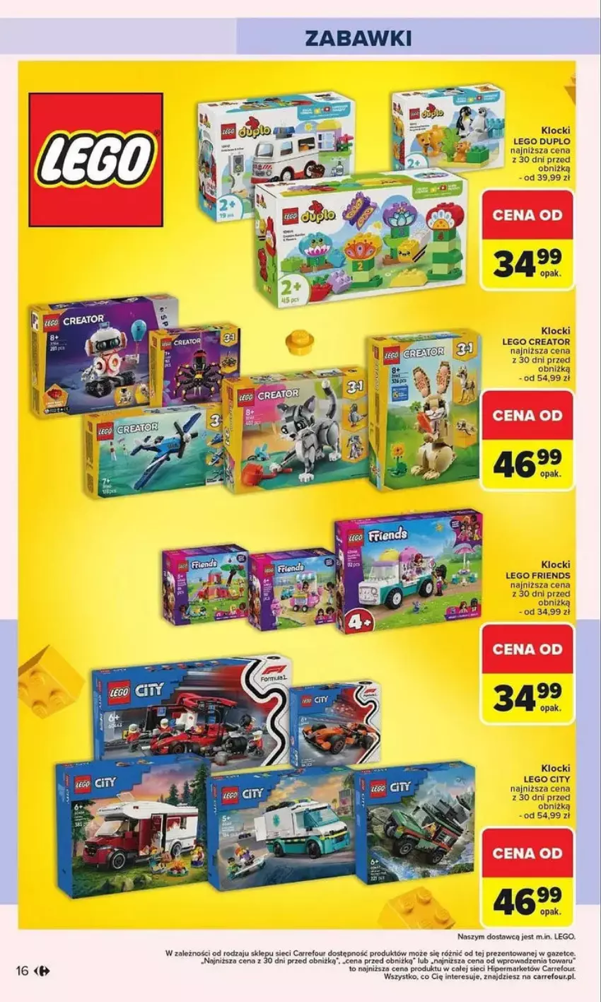 Gazetka promocyjna Carrefour - ważna 03.02 do 15.02.2025 - strona 8 - produkty: Klocki, LEGO, LEGO City, LEGO Creator, LEGO Duplo, LEGO Friends