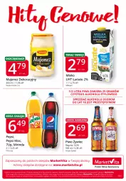 Gazetka promocyjna Market Vita - Gazetka promocyjna – Marketvita - Gazetka - ważna od 12.03 do 12.03.2022 - strona 8 - produkty: Piwa, Piwo, Majonez, Gra, 7up, Pepsi max, Mirinda, Tera, Dres, Pepsi, Mleko