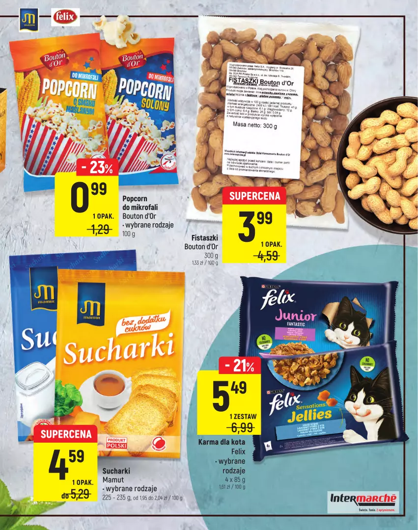 Gazetka promocyjna Intermarche - Targ Marek - ważna 04.11 do 15.11.2021 - strona 11 - produkty: Fa, Felix, Popcorn