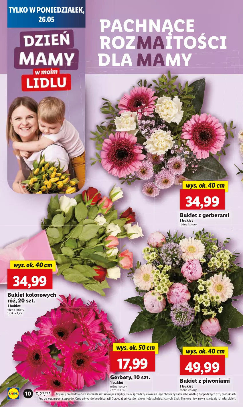 Gazetka promocyjna Lidl - GAZETKA - ważna 26.05 do 28.05.2025 - strona 10 - produkty: Bukiet, Gerber, Piwo