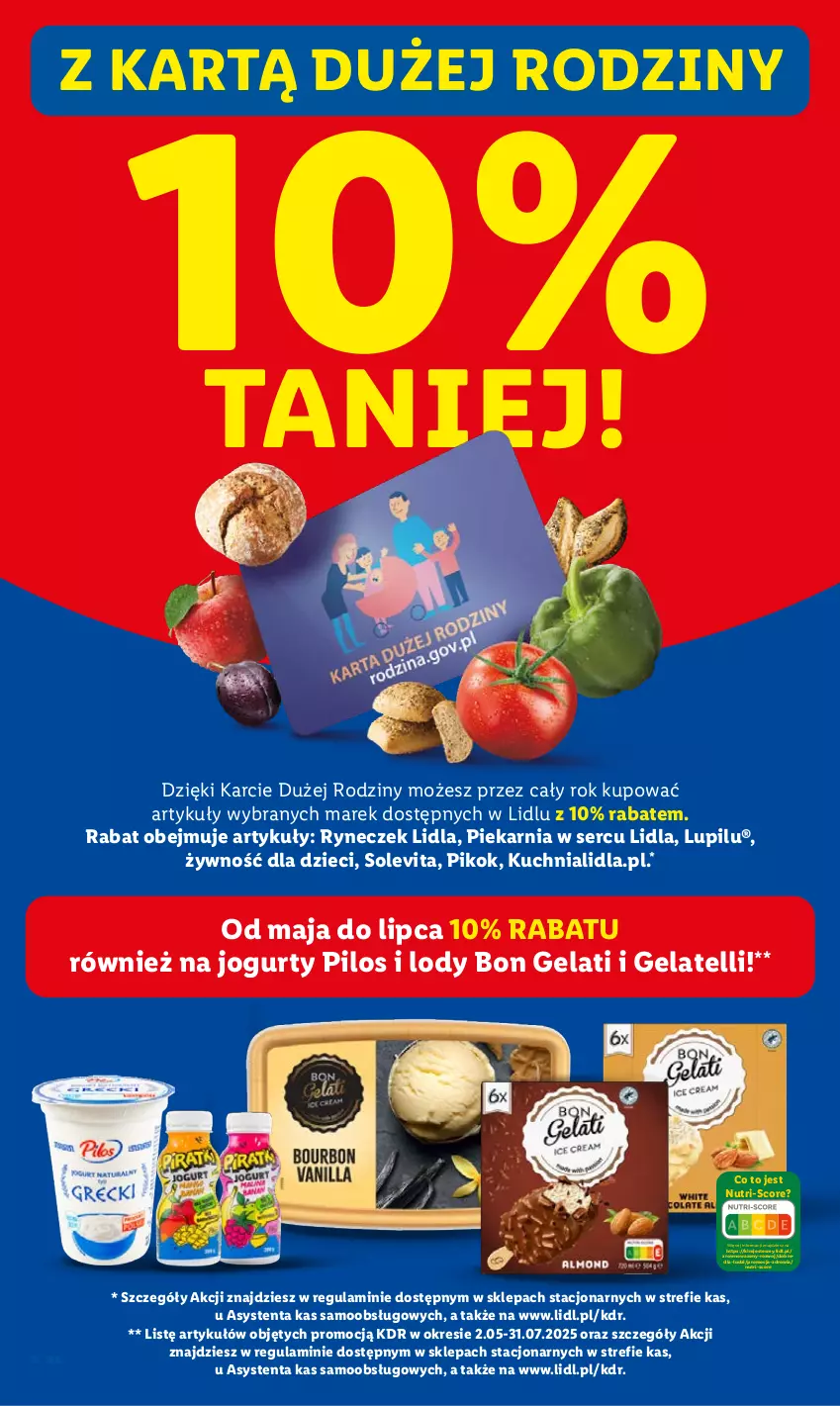 Gazetka promocyjna Lidl - GAZETKA - ważna 26.05 do 28.05.2025 - strona 33 - produkty: Dzieci, Jogurt, Kuchnia, Lody, PIKOK, Pilos, Ser, Wazon