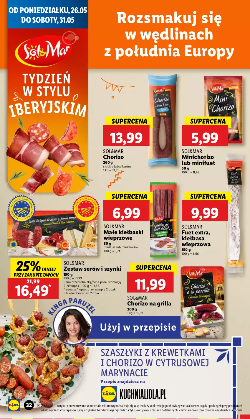 Gazetka promocyjna Lidl - GAZETKA - ważna 26.05 do 28.05.2025 - strona 36 - produkty: Grill, Kiełbasa, Ser, Wędlina