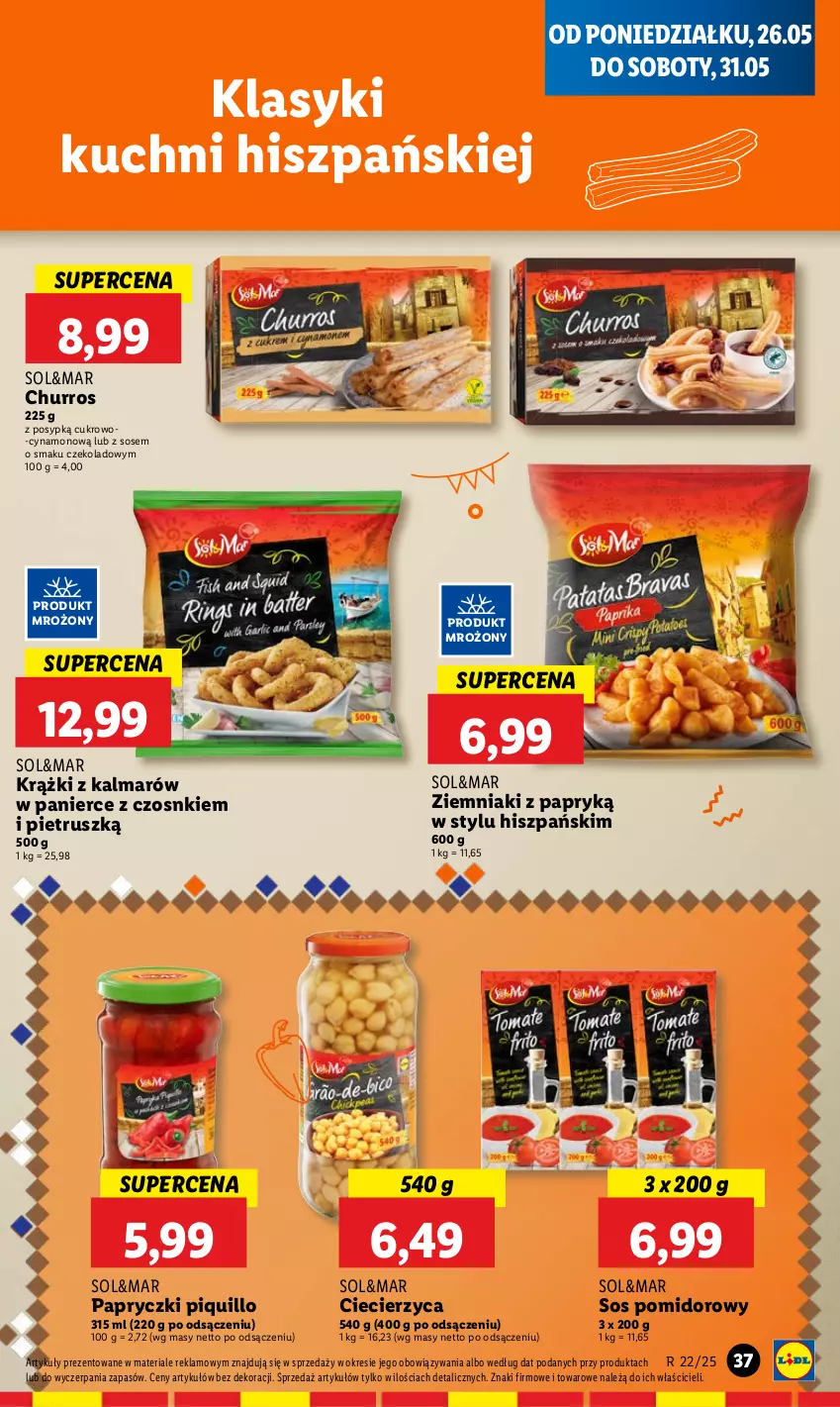 Gazetka promocyjna Lidl - GAZETKA - ważna 26.05 do 28.05.2025 - strona 41 - produkty: Kalmar, Sos, Sos pomidorowy, Ziemniaki