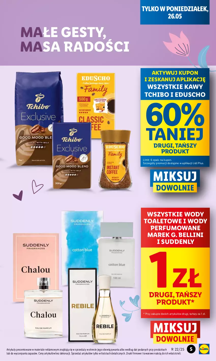 Gazetka promocyjna Lidl - GAZETKA - ważna 26.05 do 28.05.2025 - strona 5 - produkty: Bell, Perfum, Tchibo