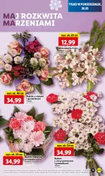 Gazetka promocyjna Lidl - GAZETKA - Gazetka - ważna od 28.05 do 28.05.2025 - strona 11 - produkty: Róża, Chryzantema, Bukiet