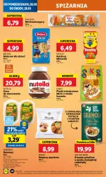 Gazetka promocyjna Lidl - GAZETKA - Gazetka - ważna od 28.05 do 28.05.2025 - strona 56 - produkty: Ketchup, Makaron, Hummus, Nutella, Mus, Gra, Hamburger, Kawa, Korpusy, Burger, Dzieci, Danio, Kubuś, Granola