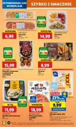 Gazetka promocyjna Lidl - GAZETKA - Gazetka - ważna od 25.06 do 25.06.2025 - strona 38 - produkty: Sałatka, Pierogi, Focaccia, Prosciutto, Sałat, Pizza, Klopsiki