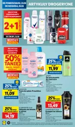 Gazetka promocyjna Lidl - GAZETKA - Gazetka - ważna od 25.06 do 25.06.2025 - strona 58 - produkty: Dezodorant, Pasta do zębów, Adidas, Schwarzkopf, Szampon, Odżywka, Antyperspirant, Sensodyne
