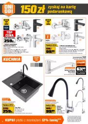 Gazetka promocyjna Obi - Gazetka OBI - Gazetka - ważna od 30.09 do 30.09.2025 - strona 4 - produkty: Bateria umywalkowa, Bateria prysznicowa, Top, Sok, Ser, Gin, Inka, Bateria kuchenna, Geoflex, Rama, Zlew, Kuchnia, Klej, Tran, Tusz, Lack, Bateria wannowa, Syfon, Bateria, Gres, Fa