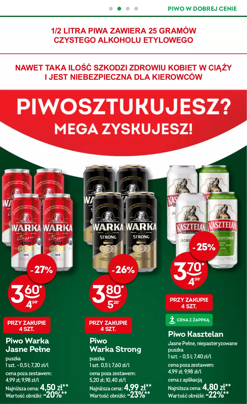 Gazetka promocyjna Żabka - ważna 06.11 do 19.11.2024 - strona 19 - produkty: Gra, Kasztelan, Piec, Piwa, Piwo, Warka