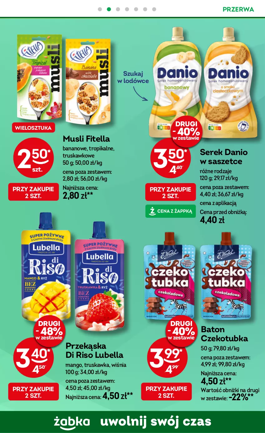 Gazetka promocyjna Żabka - ważna 06.11 do 19.11.2024 - strona 41 - produkty: Baton, Bell, Bella, Danio, Lubella, Mango, Mus, Ser, Serek