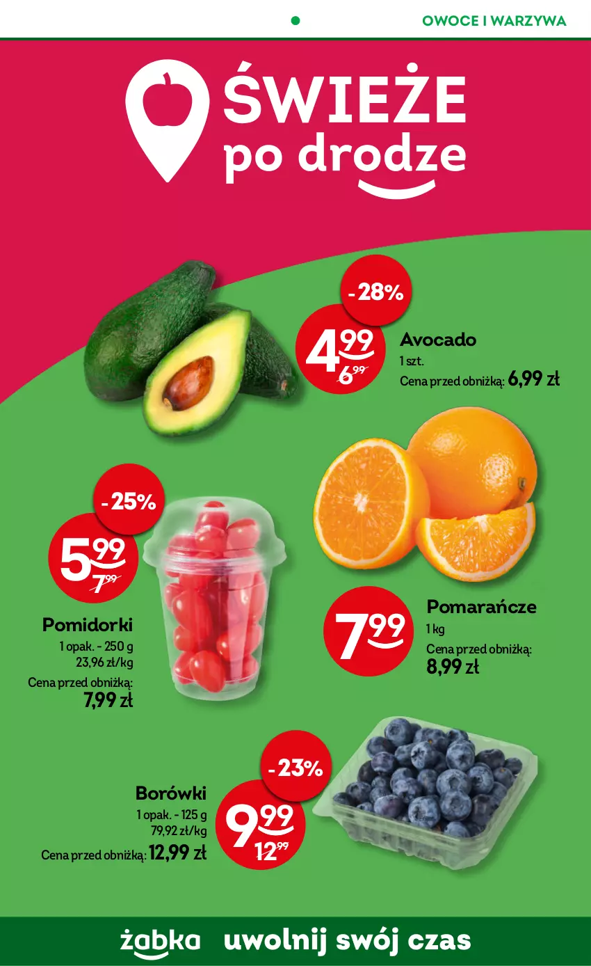 Gazetka promocyjna Żabka - ważna 06.11 do 19.11.2024 - strona 47 - produkty: Avocado, Owoce, Pomarańcze, Pomidorki, Warzywa