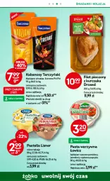 Gazetka promocyjna Żabka - Gazetka - ważna od 19.11 do 19.11.2024 - strona 38 - produkty: Piec, Kurczak, Cheddar, Papryka, Pastella, Pasta warzywna, Tarczyński, Kabanos, Suszone pomidory, Pomidory, Lisner