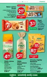 Gazetka promocyjna Żabka - Gazetka - ważna od 19.11 do 19.11.2024 - strona 43 - produkty: Piec, Cheddar, Ryż, Kupiec, Migdały, Wafle, 7 Days, Sonko, Rogal, Baton, Bakalland