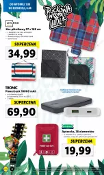 Gazetka promocyjna Lidl - GAZETKA - Gazetka - ważna od 06.08 do 06.08.2023 - strona 8 - produkty: Noż, Koc, Nożyczki, Przewód, Powerbank