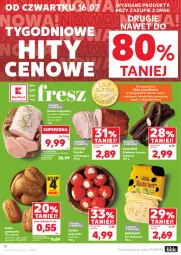 Gazetka promocyjna Kaufland - Gazetka tygodnia - Gazetka - ważna od 22.07 do 22.07.2026 - strona 10 - produkty: Piec, Krakus, Warzywa, Ser, Gra, Stek, Radamer, Tera, Laur, Szynka, Bułka grahamka, Schab wieprzowy, Pieczywo, Owoce, Kabanos, Kiełbasa, Bułka, Mięso