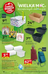 Gazetka promocyjna Auchan - Pewność Niskich Cen Hipermarket - Gazetka - ważna od 02.04 do 02.04.2025 - strona 56 - produkty: Kosz, Pojemnik, Tran, Wózek, Pojemnik plastikowy