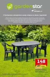 Gazetka promocyjna Auchan - Pewność Niskich Cen Hipermarket - Gazetka - ważna od 02.04 do 02.04.2025 - strona 9 - produkty: Krzesło ogrodowe, Stół, Krzesło