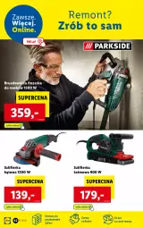 Gazetka promocyjna Lidl - GAZETKA - Gazetka - ważna od 19.03 do 19.03.2022 - strona 46 - produkty: Frezarka, Szlifierka kątowa, Szlifierka