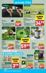 Gazetka promocyjna Aldi - Artykuły przemysłowe i tekstylia - Gazetka - ważna od 20.04 do 20.04.2024 - strona 6 - produkty: Top, Storczyk, Wózek, Pistolet, Nawóz, Dźwig