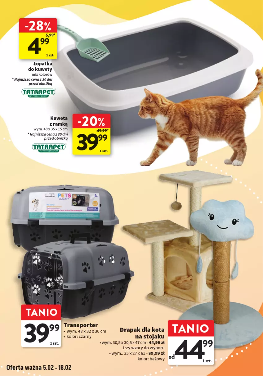 Gazetka promocyjna Intermarche - Katalog Zwierzaki - ważna 05.02 do 18.02.2026 - strona 10 - produkty: Drapak, Por, Sport, Stojak, Tran