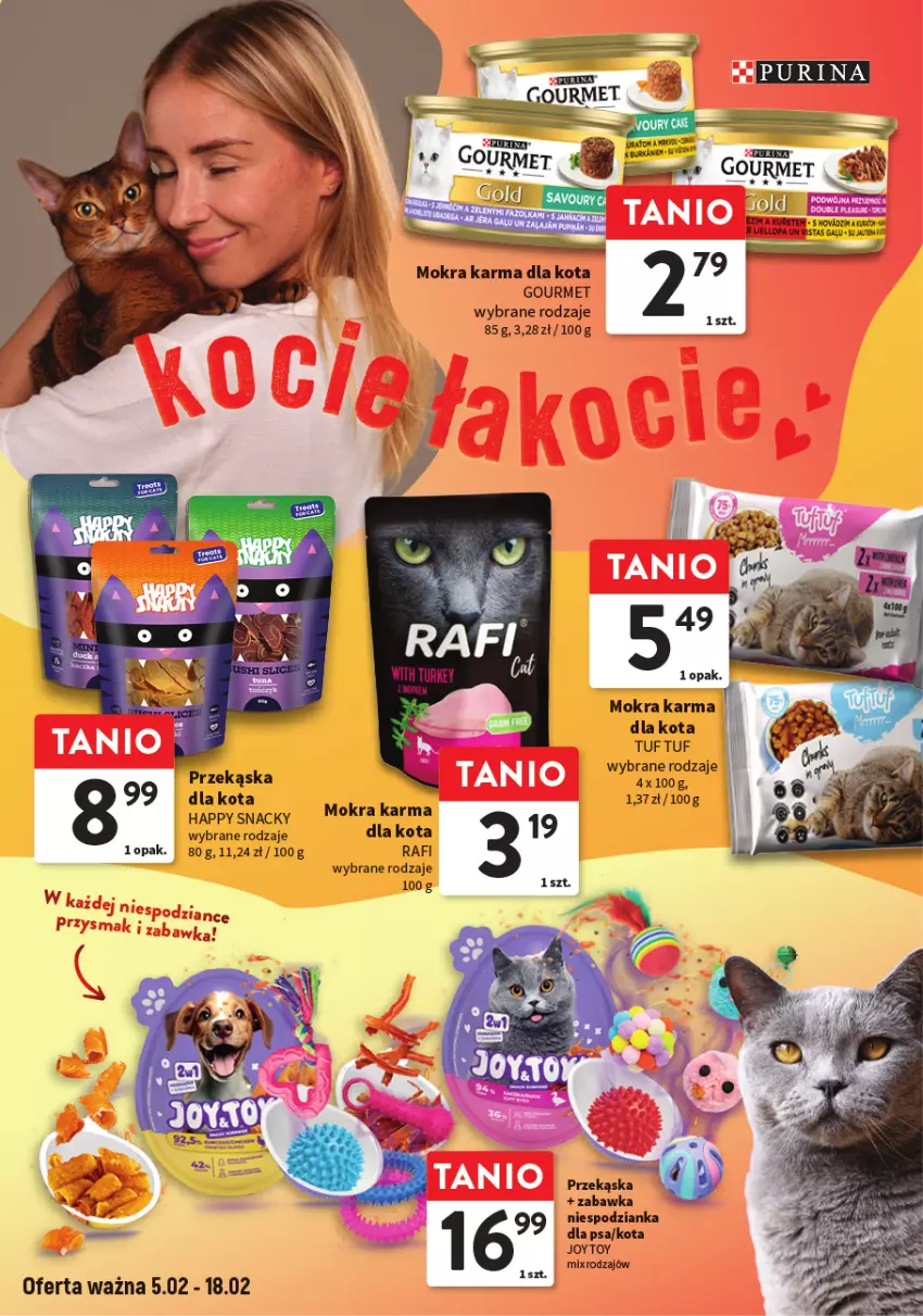 Gazetka promocyjna Intermarche - Katalog Zwierzaki - ważna 05.02 do 18.02.2026 - strona 2 - produkty: Mokra karma, Zabawka