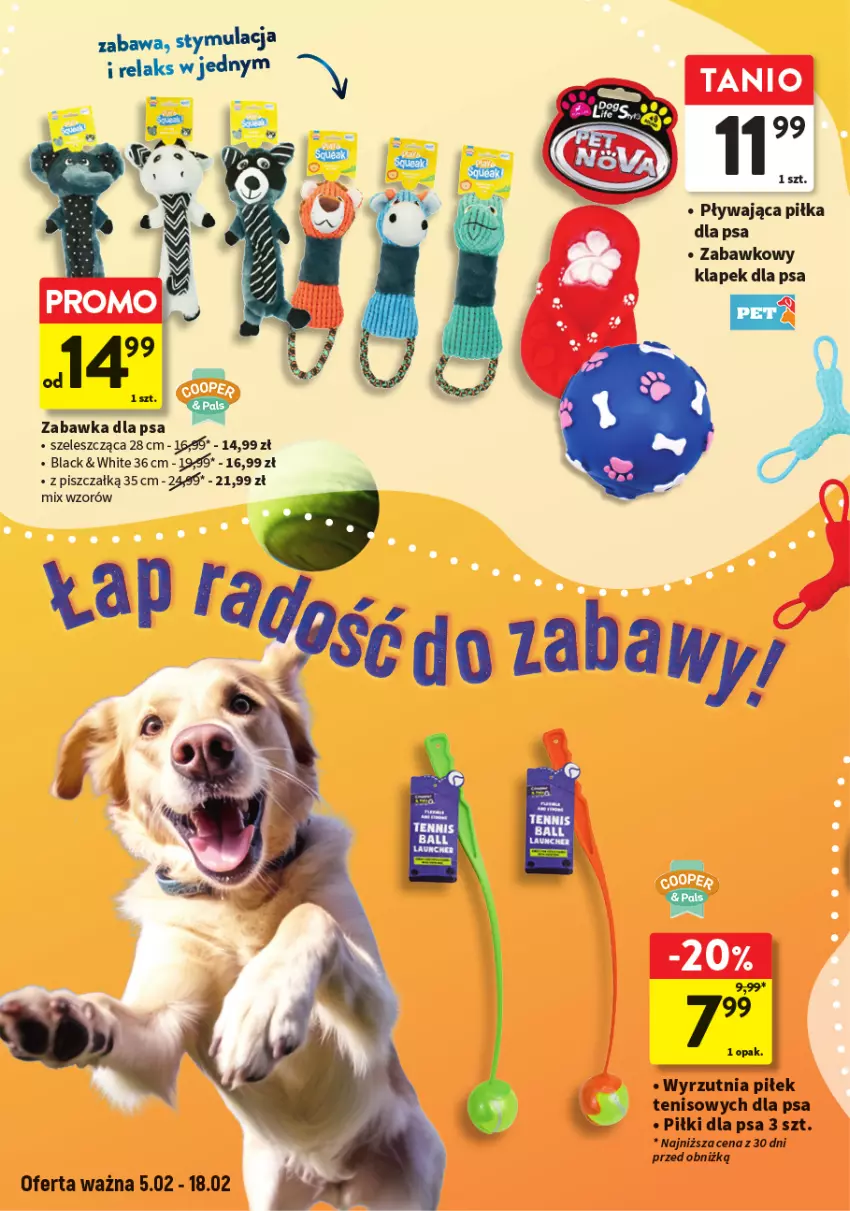 Gazetka promocyjna Intermarche - Katalog Zwierzaki - ważna 05.02 do 18.02.2026 - strona 8 - produkty: Lack, Wyrzutnia, Zabawka