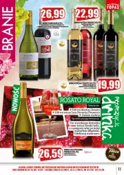Gazetka promocyjna Topaz - Gazetka - Gazetka - ważna od 31.07 do 31.07.2023 - strona 11 - produkty: Sok, BIC, Chardonnay, Martini, Maliny, Prosecco, Aronia, Wino