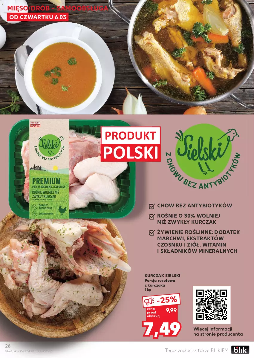 Gazetka promocyjna Kaufland - Gazetka tygodnia - ważna 06.03 do 12.03.2025 - strona 26 - produkty: Drób, Kurczak, Mięso, Por, Tera
