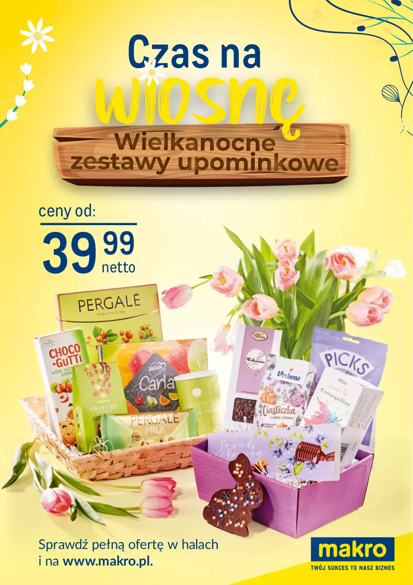 Gazetka promocyjna Makro - [Oferta Specjalna] - Wielkanocne zestawy upominkowe - ważna 08.03 do 16.04.2022 - strona 1