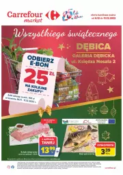 Gazetka promocyjna Carrefour - Gazetka Market w Dębicy - Gazetka - ważna od 11.12 do 11.12.2022 - strona 1 - produkty: Piwa, Piec, Gra, Telefon, Papier, Rama, Ryba, Karp, Schab wieprzowy