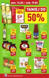 Gazetka promocyjna Aldi - Pełna oferta - Gazetka - ważna od 19.04 do 19.04.2025 - strona 16 - produkty: Rio Mare, Borówka, Rust, Róża, Bell, Konfitura, Mola, Marmolada, Tuńczyk, Olej rzepakowy, Oliwa z oliwek, Bella, Chleb, Kamis, Olej, Oliwa