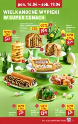 Gazetka promocyjna Aldi - Pełna oferta - Gazetka - ważna od 19.04 do 19.04.2025 - strona 21 - produkty: Kosz, Makowiec, Sękacz, Babka