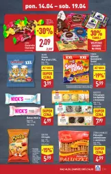Gazetka promocyjna Aldi - Pełna oferta - Gazetka - ważna od 19.04 do 19.04.2025 - strona 23 - produkty: Ketchup, Cheetos, Sok, Ser, Cukier, Kawa, Chrupki, Sezam, Herbatniki, Galaretki, Baton, Cukierki, Gala, Lanki, Nimm2