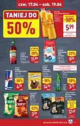 Gazetka promocyjna Aldi - Pełna oferta - Gazetka - ważna od 19.04 do 19.04.2025 - strona 45 - produkty: Piwa, Piwo, Sok pomarańczowy, Sok, Gra, Red Bull, Chipsy, Heineken, Syrop, Kakao, Napój, Herbapol, Fa