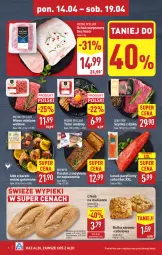 Gazetka promocyjna Aldi - Pełna oferta - Gazetka - ważna od 19.04 do 19.04.2025 - strona 6 - produkty: Piec, Mięso mielone, Ser, Tatar wołowy, Pasztet, Mięsne specjały, Szynka, Schab wieprzowy, Chleb, Bułka, Mięso