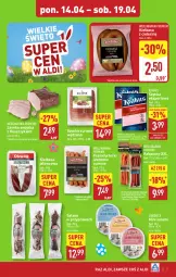 Gazetka promocyjna Aldi - Pełna oferta - Gazetka - ważna od 19.04 do 19.04.2025 - strona 7 - produkty: Krakus, Por, Salami, Szynka, Sport, Frankfurterki, Kabanos, Kiełbasa