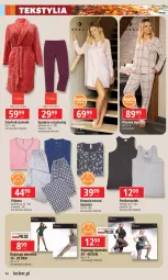 Gazetka promocyjna E Leclerc - Gazetka - ważna od 12.10 do 12.10.2024 - strona 14 - produkty: Podkoszulek, Top, Koszula nocna, Kosz, Rajstopy, Koszula, Szlafrok, Spodnie, Piżama