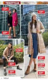 Gazetka promocyjna E Leclerc - Gazetka - ważna od 12.10 do 12.10.2024 - strona 4 - produkty: Spódnica, Sweter, Gin, Czapka, Płaszcz, Sukienka, Fa