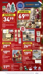 Gazetka promocyjna Aldi - Zaplanuj zakupy wcześniej - Gazetka - ważna od 26.11 do 26.11.2022 - strona 11 - produkty: Teleskop, Bombki, Ozdoba, Wełna, Bieżnik, Obrus, Skrzat