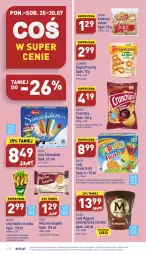 Gazetka promocyjna Aldi - Pełny katalog - Gazetka - ważna od 30.07 do 30.07.2022 - strona 12 - produkty: Lajkonik, Kaktus, Truskawki, Kawa, Lody, Bajgle, Algida, Crunchips, Lorenz, Mleczna kanapka, Artur, Kakao, Krakersy, Nestlé, LG