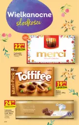 Gazetka promocyjna Biedronka - W tym tygodniu PN - Gazetka - ważna od 31.03 do 31.03.2021 - strona 36 - produkty: Praliny, Czekolada mleczna, Czekolada, Toffifee, Merci, Lindt, Miecz, LG