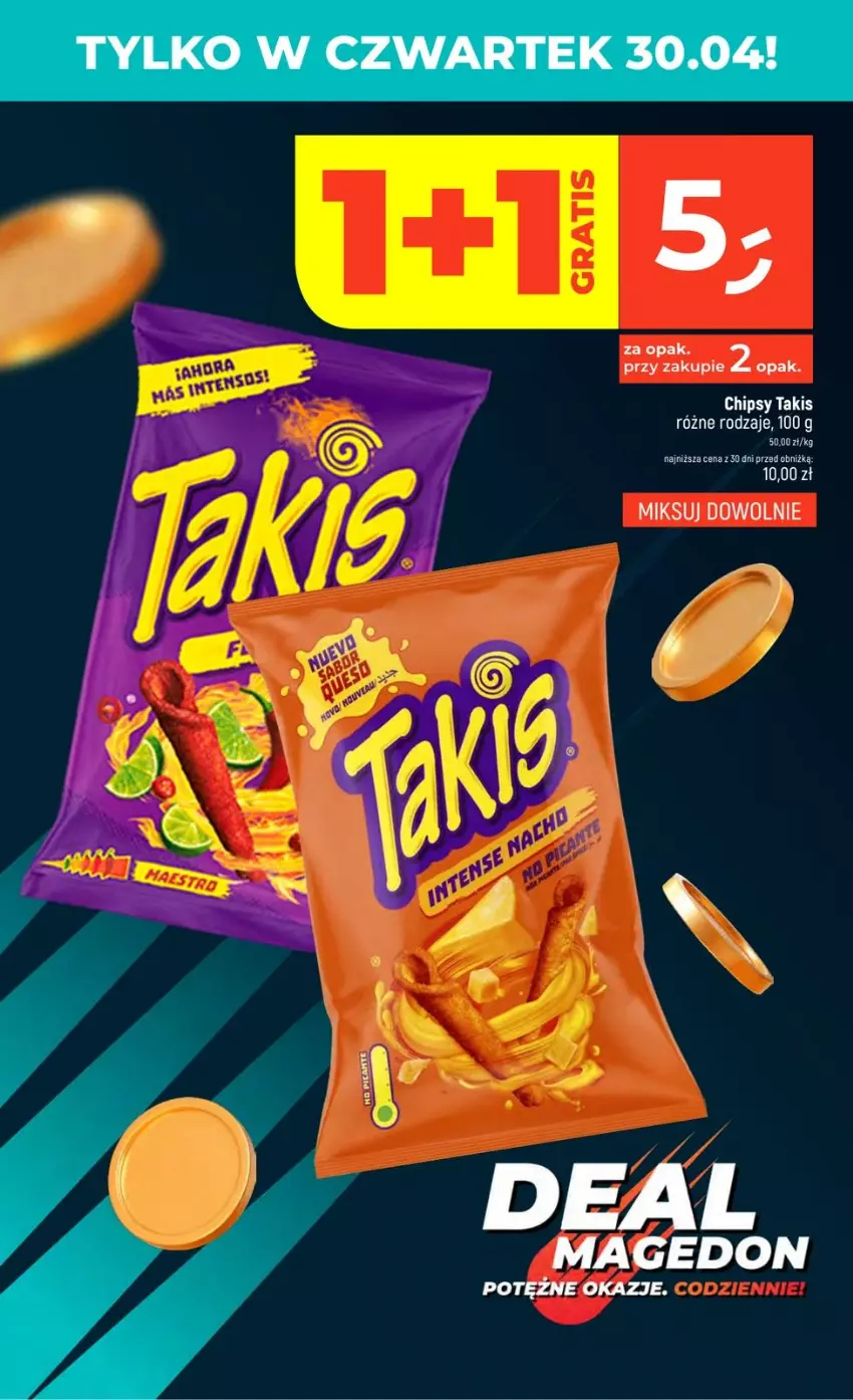 Gazetka promocyjna Dealz - NOWA GAZETKA - ważna 30.04 do 06.05.2026 - strona 2 - produkty: Chipsy