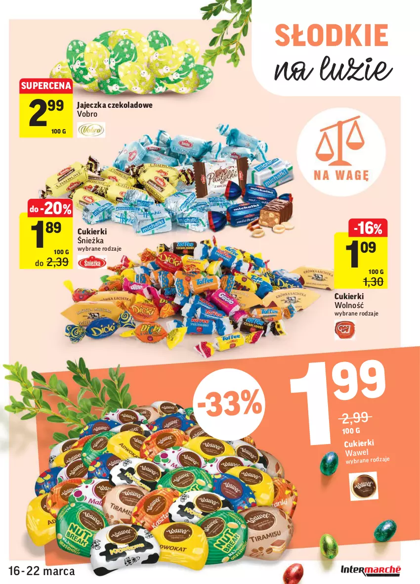 Gazetka promocyjna Intermarche - Wielkanoc I - ważna 16.03 do 22.03.2021 - strona 25 - produkty: Cukier, Cukierki, Wawel