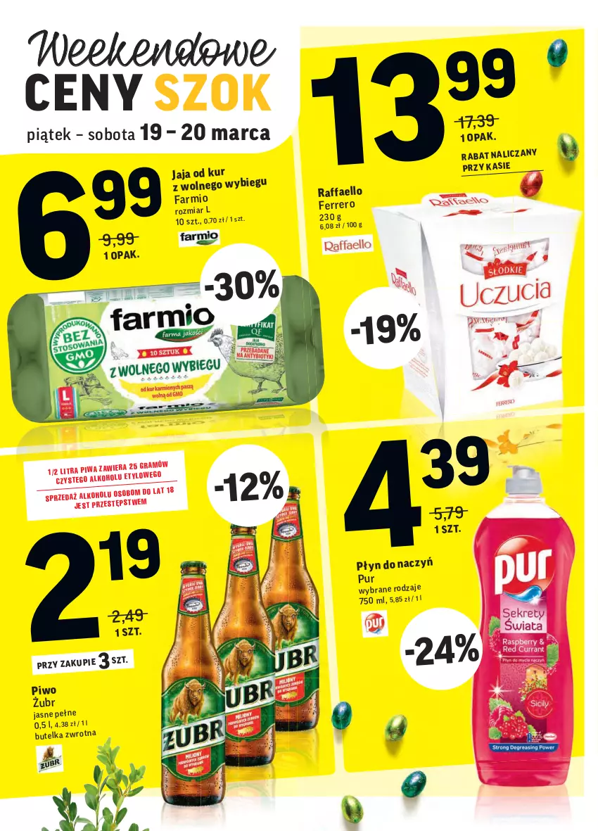 Gazetka promocyjna Intermarche - Wielkanoc I - ważna 16.03 do 22.03.2021 - strona 47 - produkty: Fa, Ferrero, Jaja, Piwo, Pur