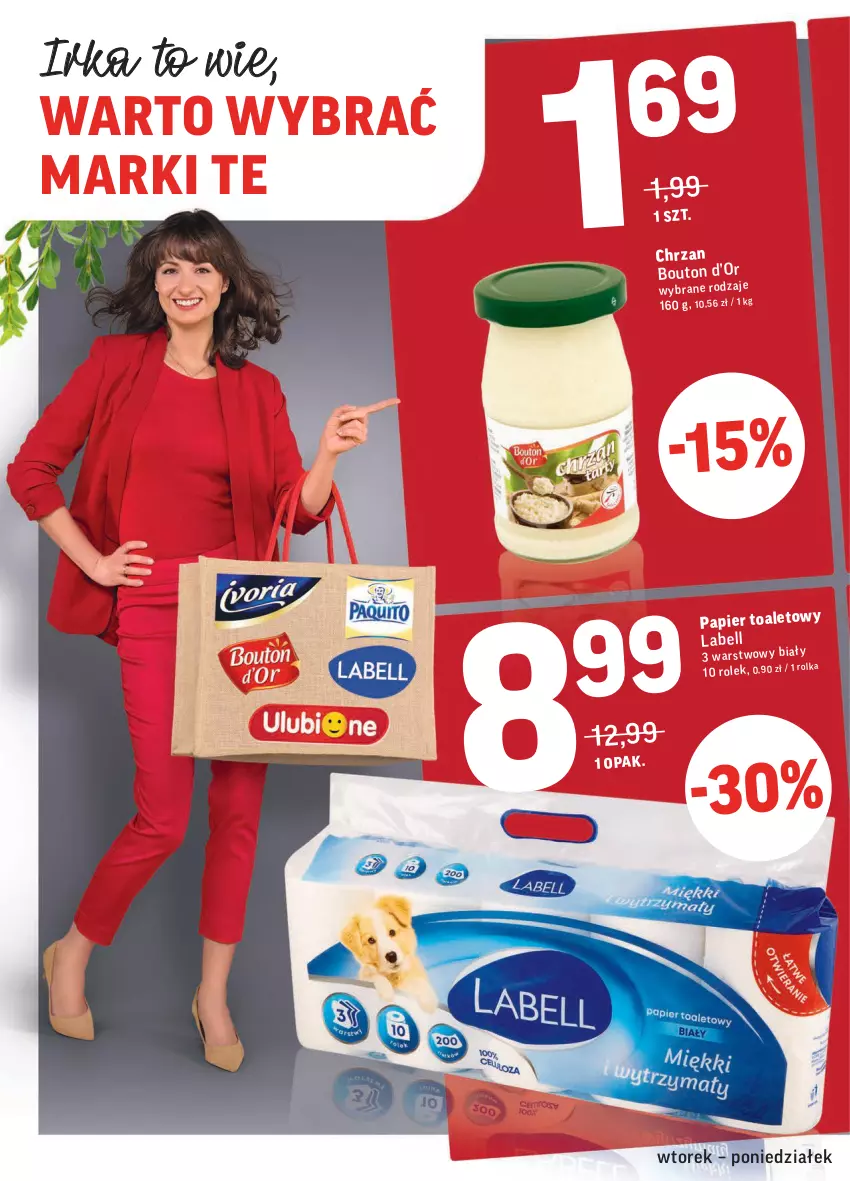 Gazetka promocyjna Intermarche - Wielkanoc I - ważna 16.03 do 22.03.2021 - strona 6 - produkty: Bell, Chrzan, Papier