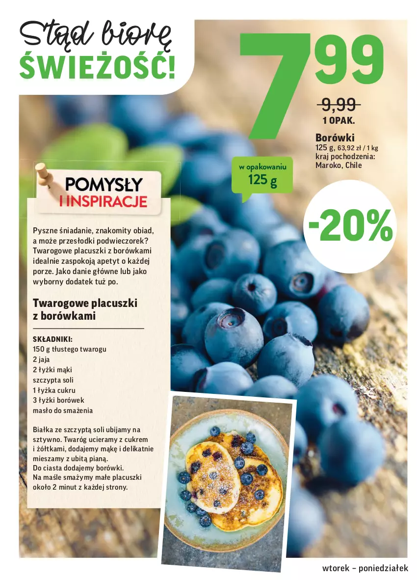 Gazetka promocyjna Intermarche - Wielkanoc I - ważna 16.03 do 22.03.2021 - strona 8 - produkty: Borówka, Jaja, Masło, Por, Twaróg